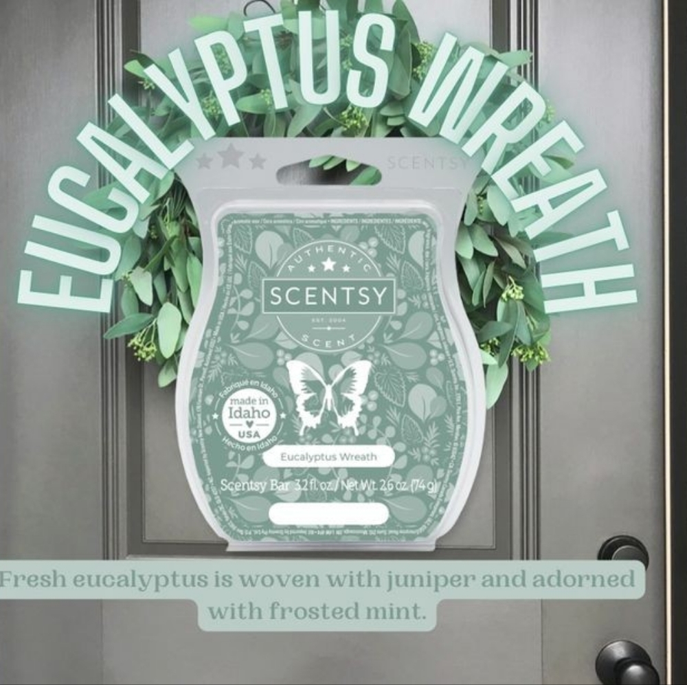 Eucalyptus Wreath Wax Bar